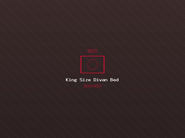 King size divan bed with memory foam mattress