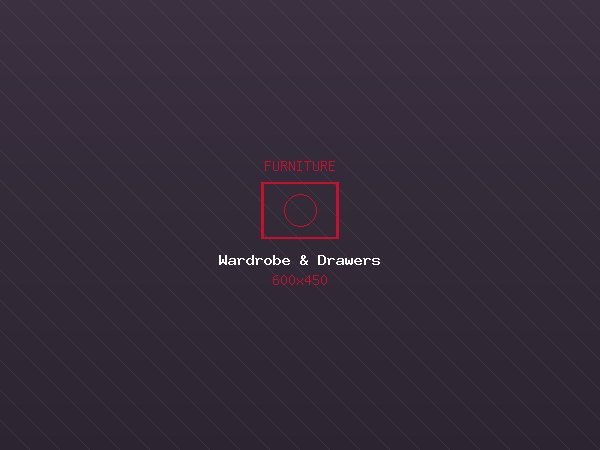 Fitted wardrobe and chest of drawers