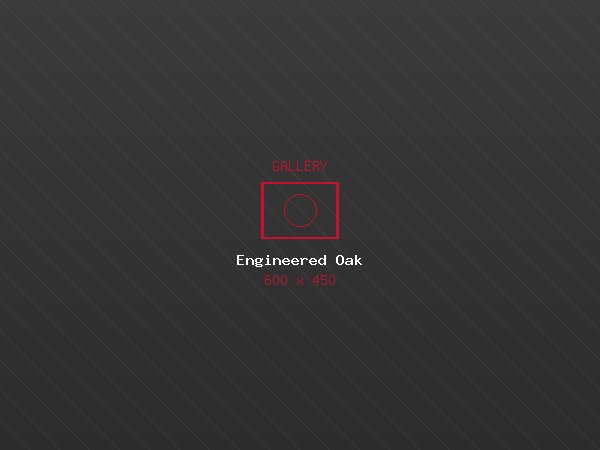 Engineered oak living room floor